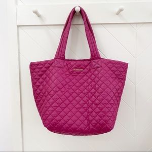 MZ Wallace Medium Metro Tote Bag Berry